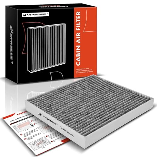 A-Premium Cabin Air Filter with Activated Carbon Compatible with Smart Fortwo 2008-2018, EQ Fortwo 2019, Replace# 4518300018