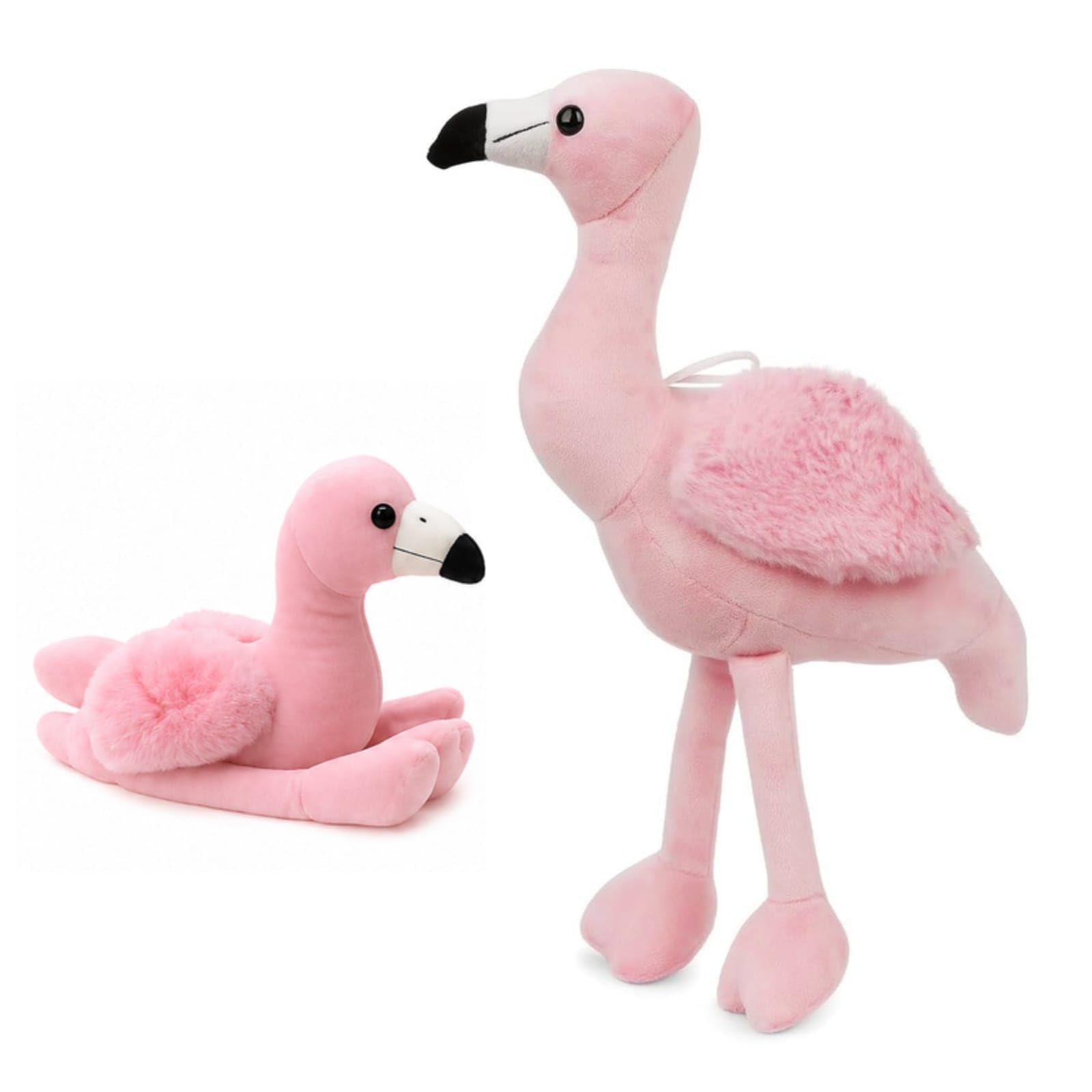 Flamingo Soft Toy for Kids 45cm| Cute Plush Pink Stuffed Duck Teddy | Ultra Soft, Cuddly & Huggable | Washable, Skin-Friendly Fabric | Return Gift | Gift for Boys, Girls & Bird Lovers-image-2