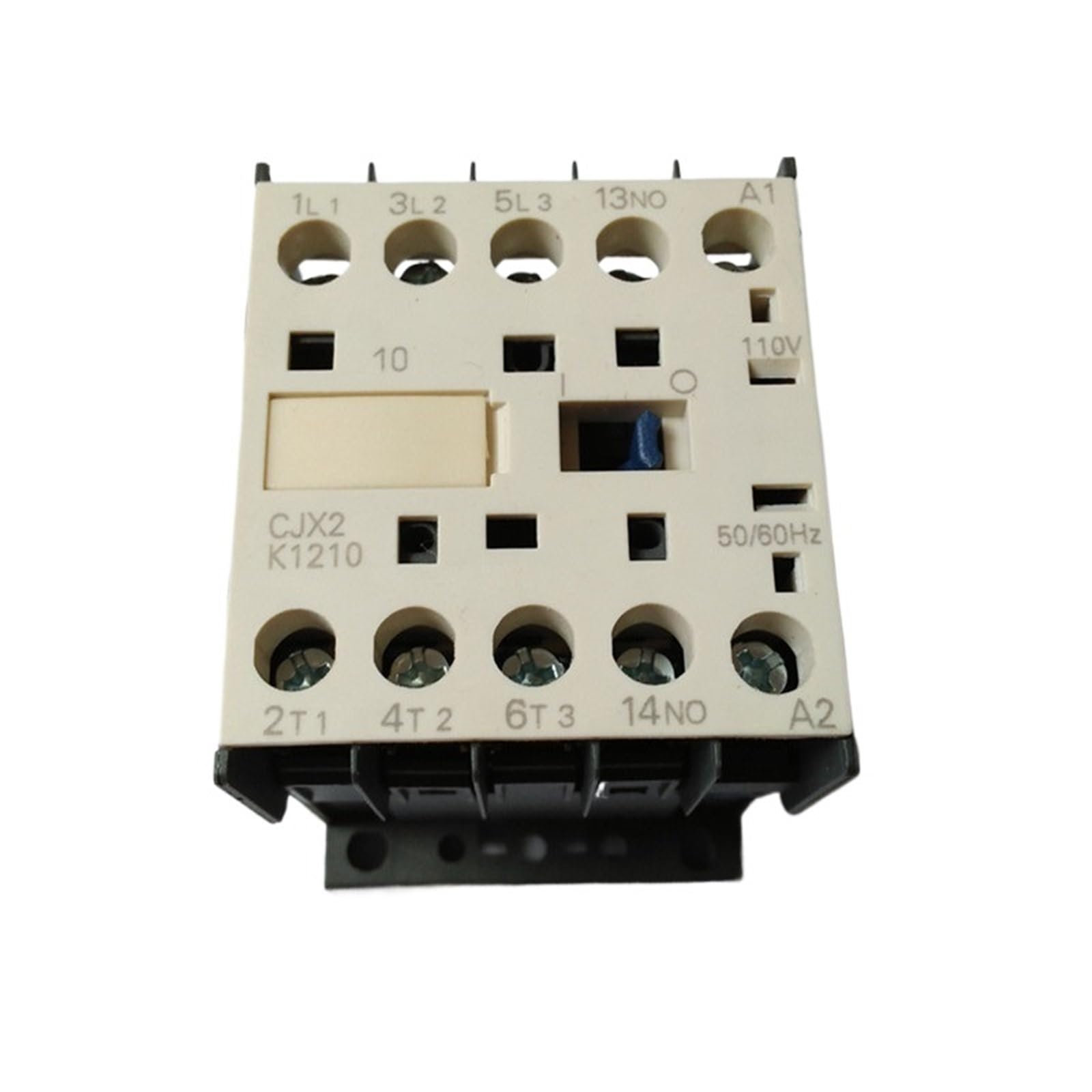 QEFHSVVZE CJX2-K1210 110 Volts Coil 35mm DIN Rail 12A Three Pole 3P 1NO AC Contactor