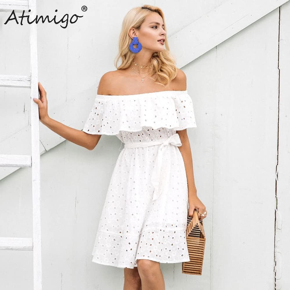 ATIMIGO Handmade Statement Raffia Earrings Cute Boho Rattan Dangle Earrings Lightweight Straw Wrap Summer Drop Dangling Earrings for Women - Image 5