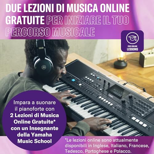 Tastiera Musicale Yamaha PSR-E483 - 11