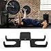 HERCHR Barbell Holder, 9.3 x 1.4 inches Garage Gym Bar Hanger Wall Rack Vertical Barbell Mount Storage Rack for Commercial or Home Gym Accessory