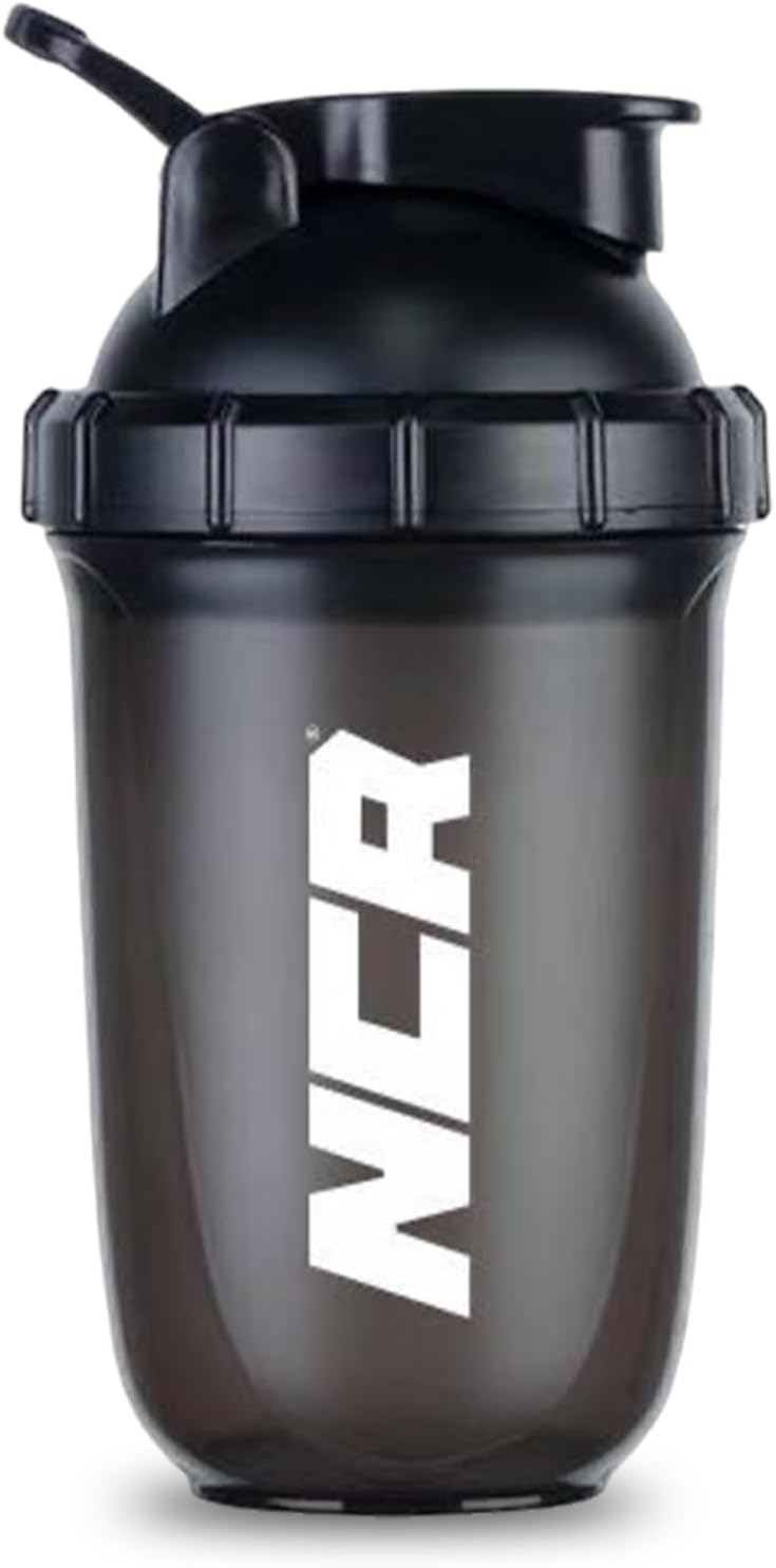 Shaker Bottle 700ml – Leakproof Gym Bottle for Pre Workout, Protein Shakes & Supplements – BPA Free Plastic Drinks Bottle with Mixing Ball – Dishwasher Safe Gym Accessories
