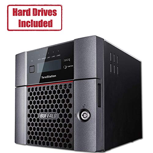 BUFFALO TeraStation 5210DN Desktop 8 TB NAS Hard Drives Included