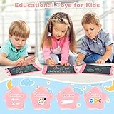 Gifts for Girls Kids Toys - 8.5inch LCD Writing Tablet Colorful Drawing Pad Educational Graffiti Doodle Board Etch Sketch for 3-7 Year Old Boys Girls Toddler, Birthday (Pink) - Image 6