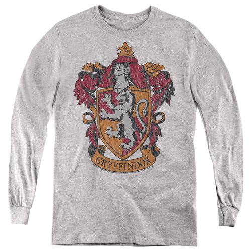 Popfunk Harry Potter Gryffindor 1 Kids Long Sleeve T-Shirt for Youth Boys and Girls
