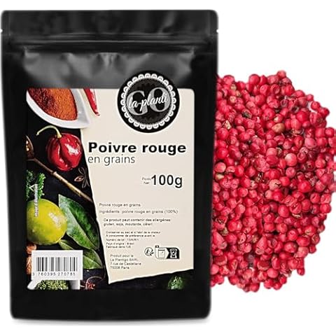 Poivre rouge en grains - LA PLANTIGO Cover