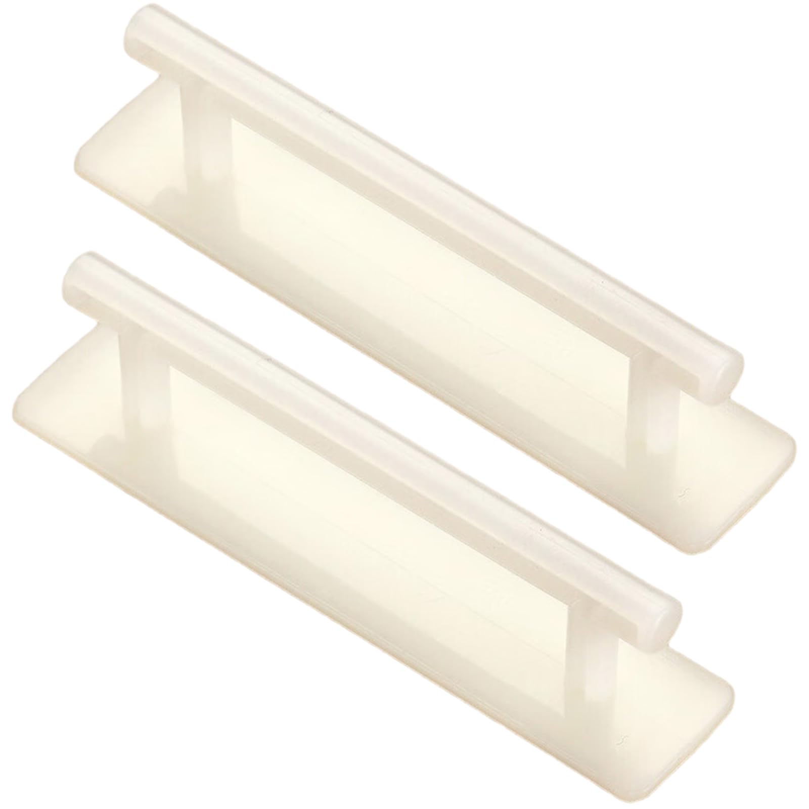 Fexxkg White Not Slip Door Handles Waterproof Auto Stick Designs Easy Setups Upgrades For Kitchen Cabinets Wardrobes Drawers Door Pulls