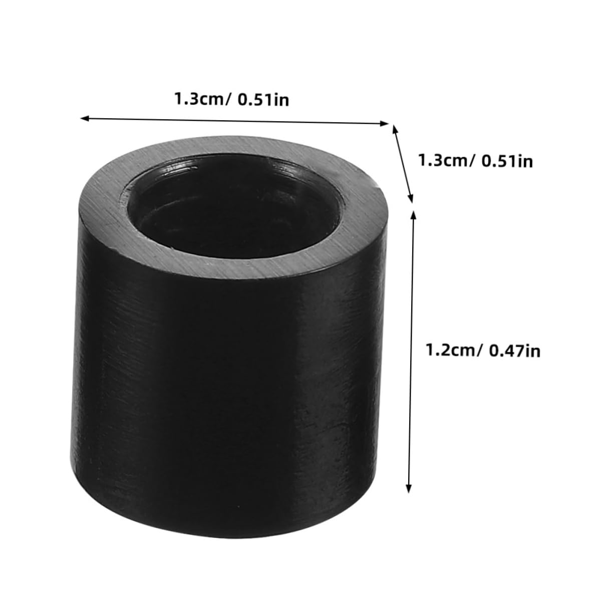 BESTonZON 8Pcs Billiard Pool Stick Ferrules Durable Snooker Replacement Tips for Standard Cues for Pool Lovers and Players Easy to Install Billiard Supplies