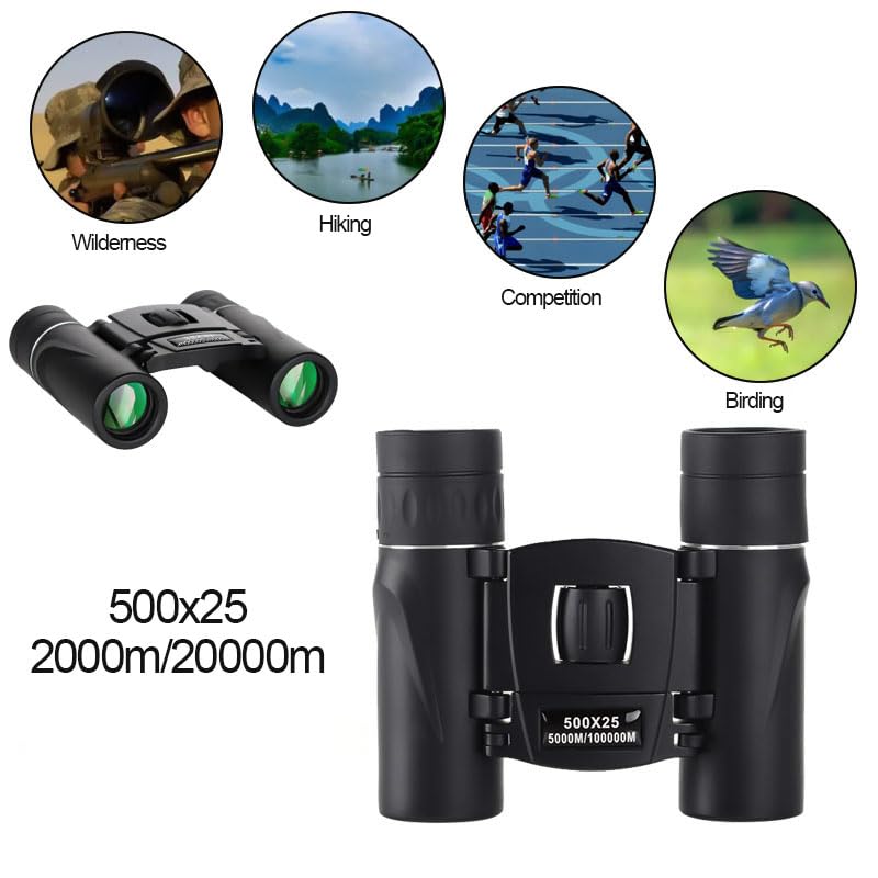 Binoculares Mini 500x25 Impermeables para Adultos y Niños miniatura 5