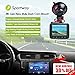 Sportway S503 Suction Cup Dash Cam Mount Holder (5th Gen) with 3pcs 360 Rotating Joints for Rove Nexar Z-Edge Kingslim iiwey NIUTA and Most Other Car Dash Cameras