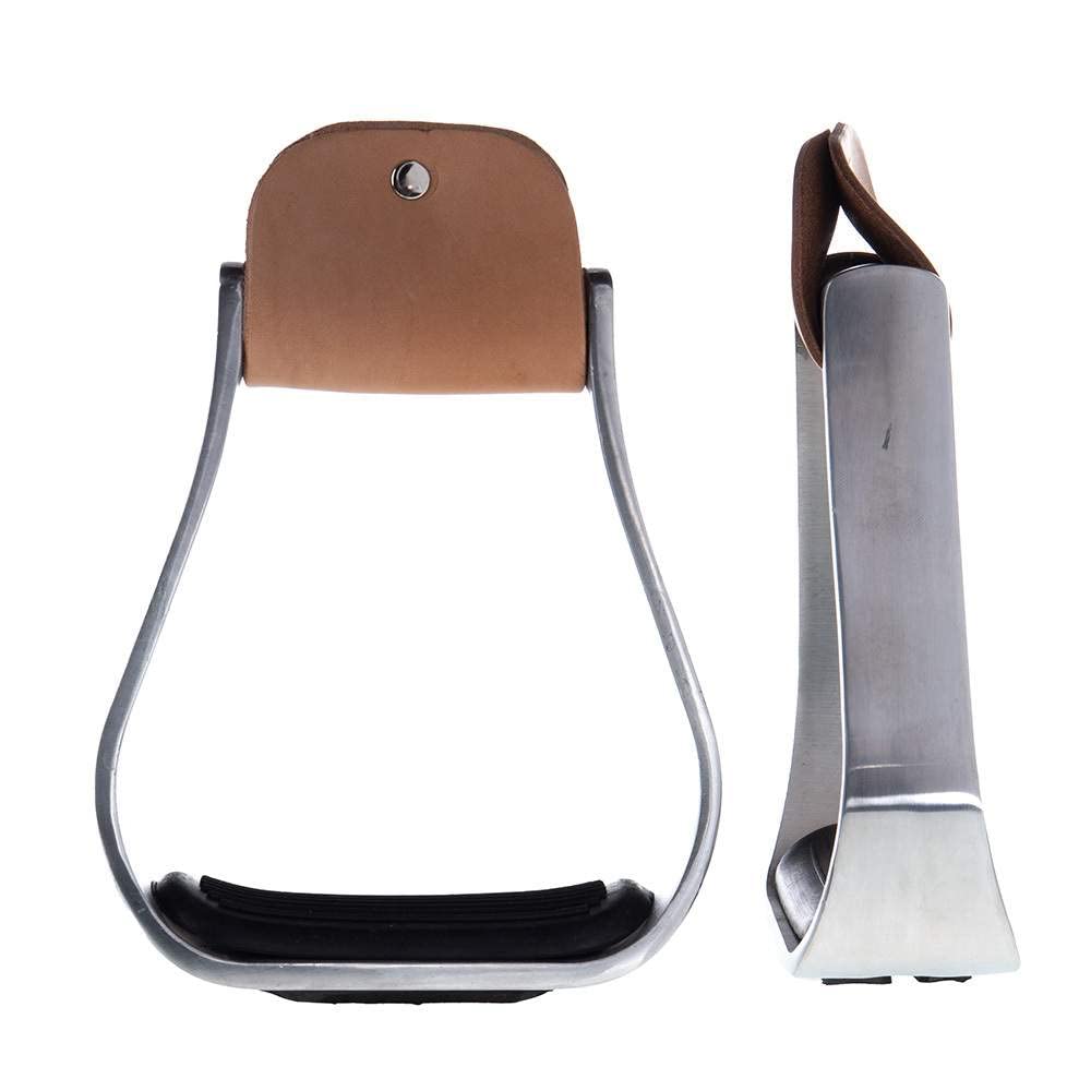Western Aluminum Padded Bell Stirrups