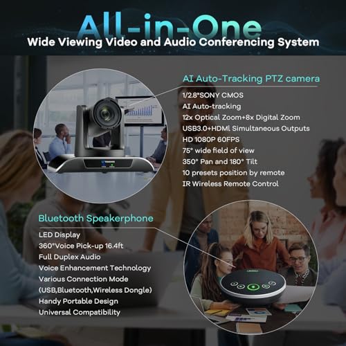Professional PTZ conference camera system Bundle product image