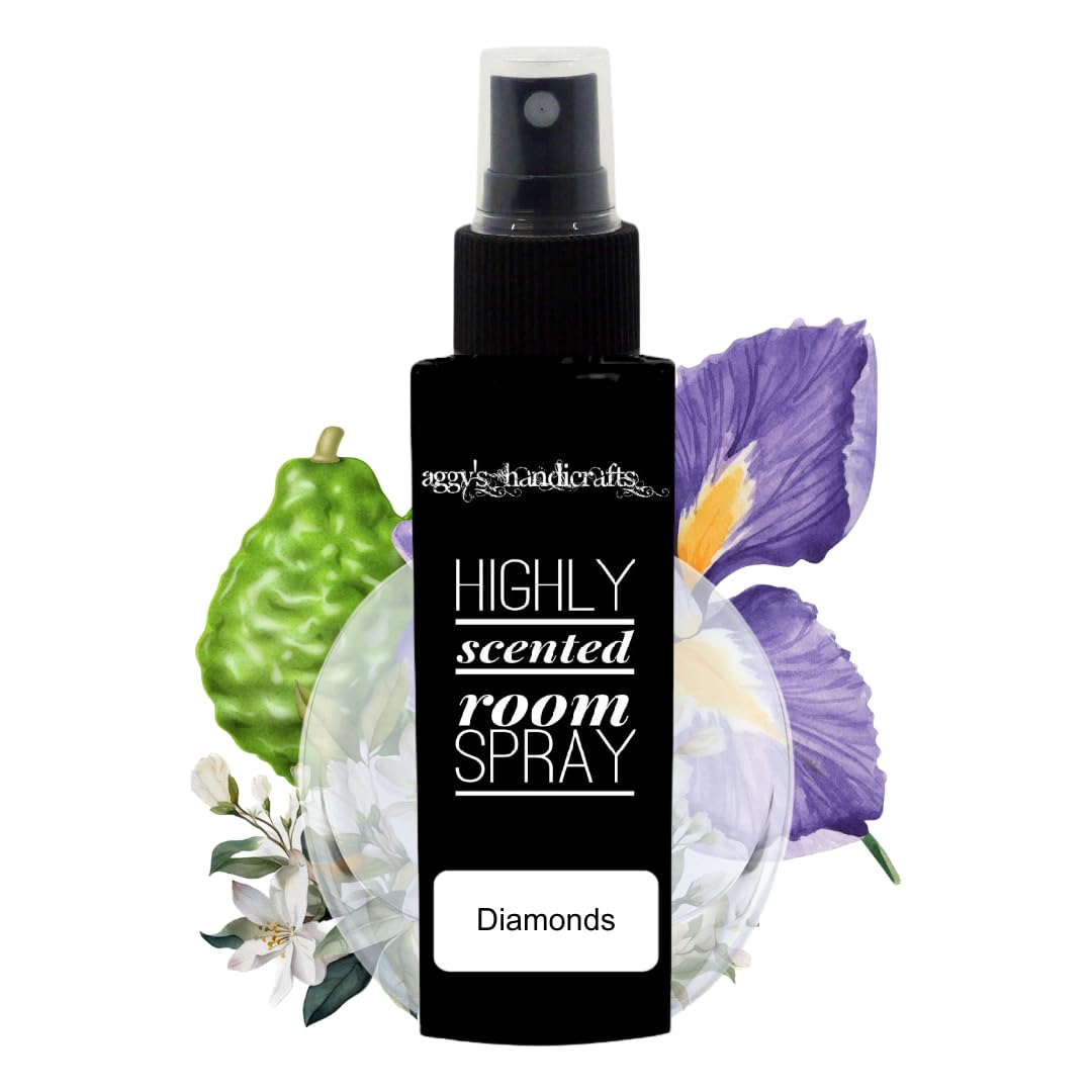 DIAMONDS Handmade Highly Scented Room Spray (Travel Size)