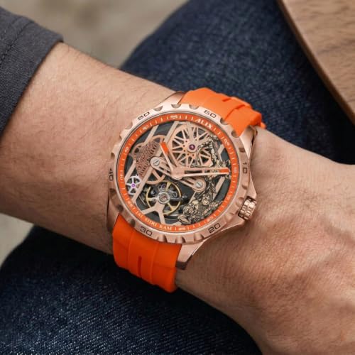 Image of ALIX AL2925T Men's Chronograph Sport Watch Stainless Steel Case with Silicone Band