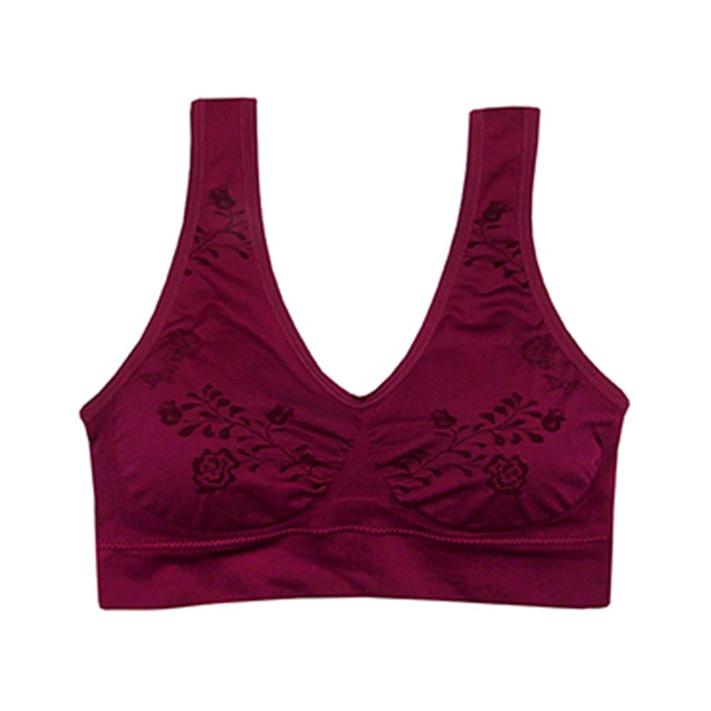 Coobie Seamless Floral Comfort Bra