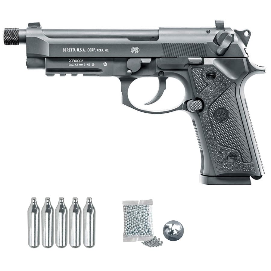 Beretta M9A3 FM CO2 Pistola de Aire Comprimido Calibre 4,5 mm Full Metal Blowback