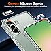 ivoler 4 in 1 Cover for Samsung Galaxy A56 5G Case with 3 Pack Screen Protector, Military Transparent Anti-Shock Protective - Clear ivoler 4 in 1 Cover for Samsung Galaxy A56 5G Case with 3 Pack Screen Protector, Military Transparent Anti-Shock Protective - Clear