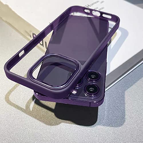 Coque iPhone 14 Plus antichoc transparente pour éliminer le risque de bris de l'objectif