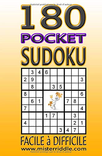 Télécharger 180 SUDOKU - POCKET - FACILE à DIFFICILE PDF Ebook En Ligne