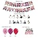 STRAY-KIDS Birthday Party Supplies,STRAY-KIDS Birthday Decorations Gift Set - STRAY-KIDS Banner,18PCS Balloons,Cake Toppers,21PCS Cupcake Toppers Perfect for Boys and Girls(Pink)
