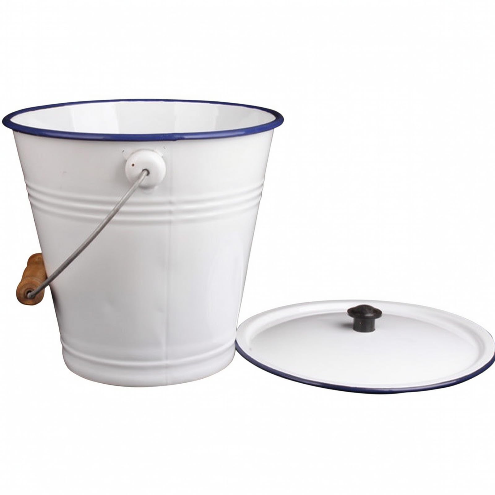 Seau avec Couvercle Polyvalent, 28 Cm, Environ 9 L
