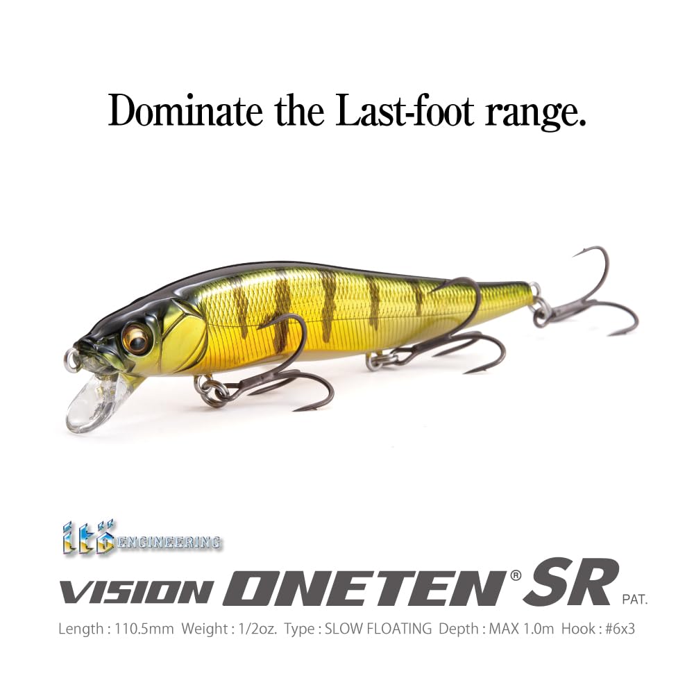 Amazon.co.jp: メガバス(Megabass) VISION ONETEN SR FA ゴースト