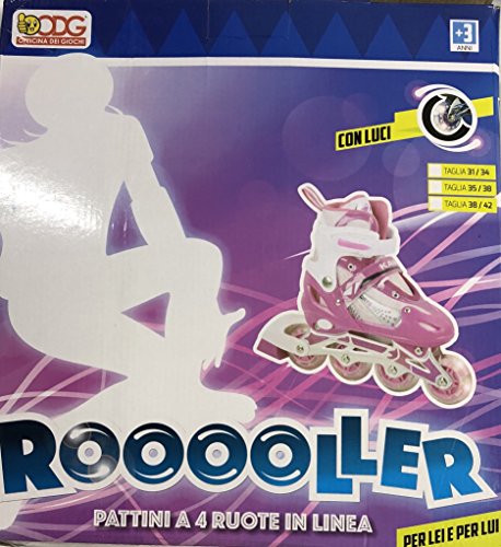Rollers en ligne rose 39-42 ODG Officina dei Giochi odg162