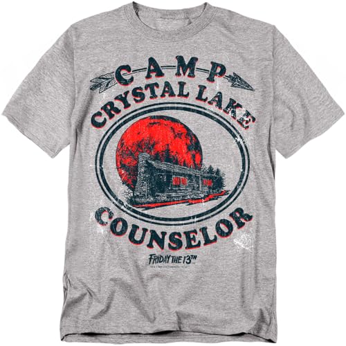 Popfunk Classic Friday The 13th Movie Camp Crystal Lake Counselor T Shirt