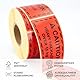MD Labels Warnetiketten auf rolle 100x50mm CAUTION Heavy package over 15kg 500 Stück- Paketaufkleber für Amazon Vendor & FBA Fulfillment Paketaufkleber