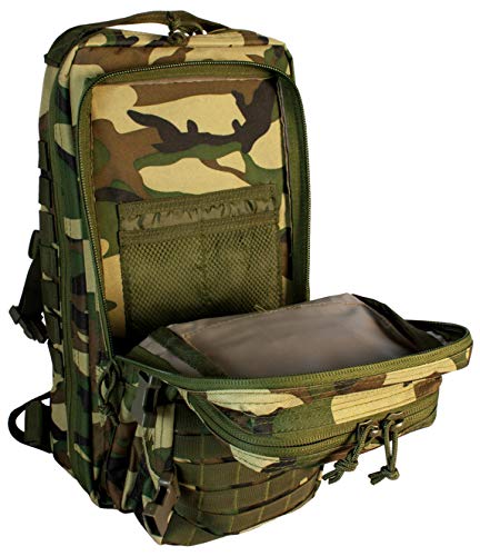 Image of Red Rock Outdoor Gear Assault Pack (Medium, Woodland Camouflage)