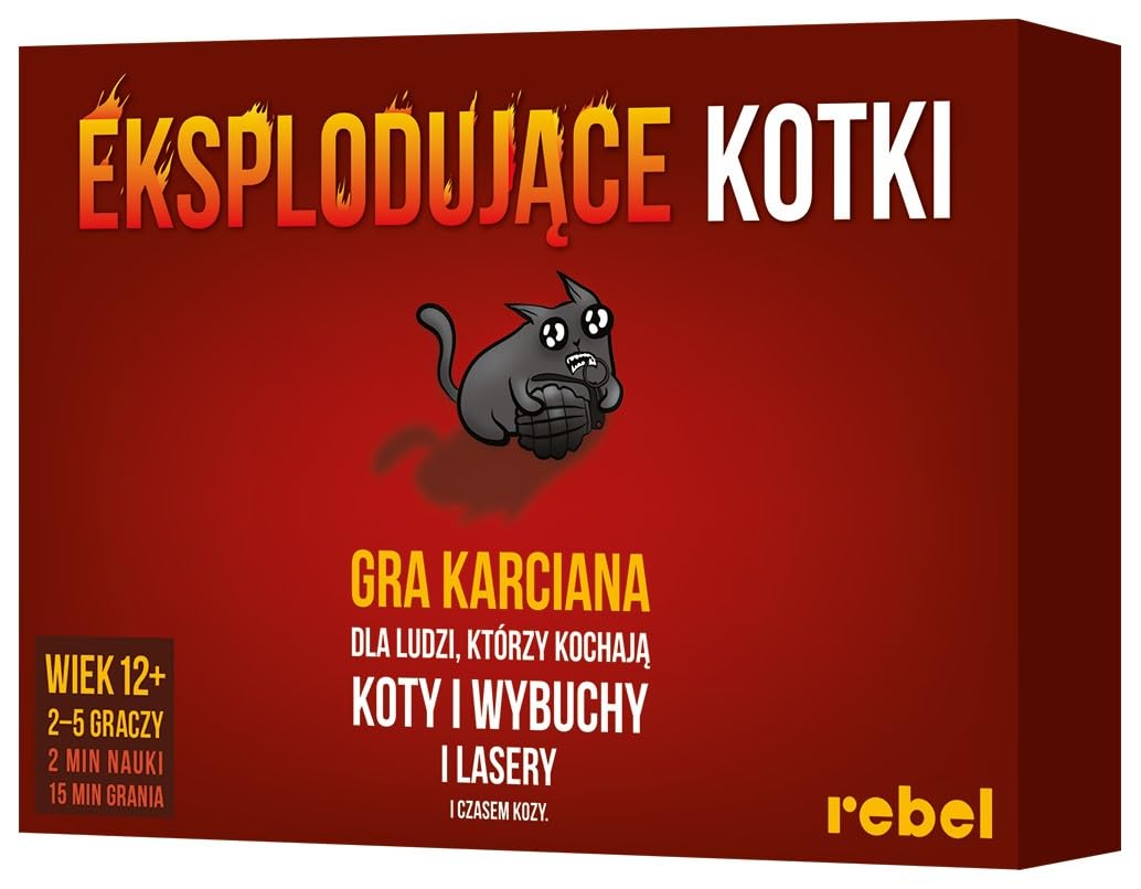 Rebel Exploding Kotten - Juego de cartas