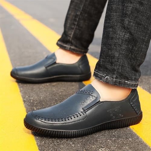 Dress Shoes for Men Men's Casual Leather Sports Shoes Mocha Steir Style for Comfort and Versatility2