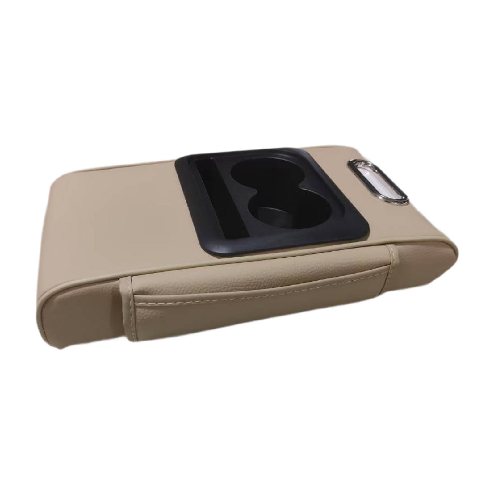 Auto Armrest Cushion Interior Car Center Console Pad for Sedan Auto SUV Beige-image-19
