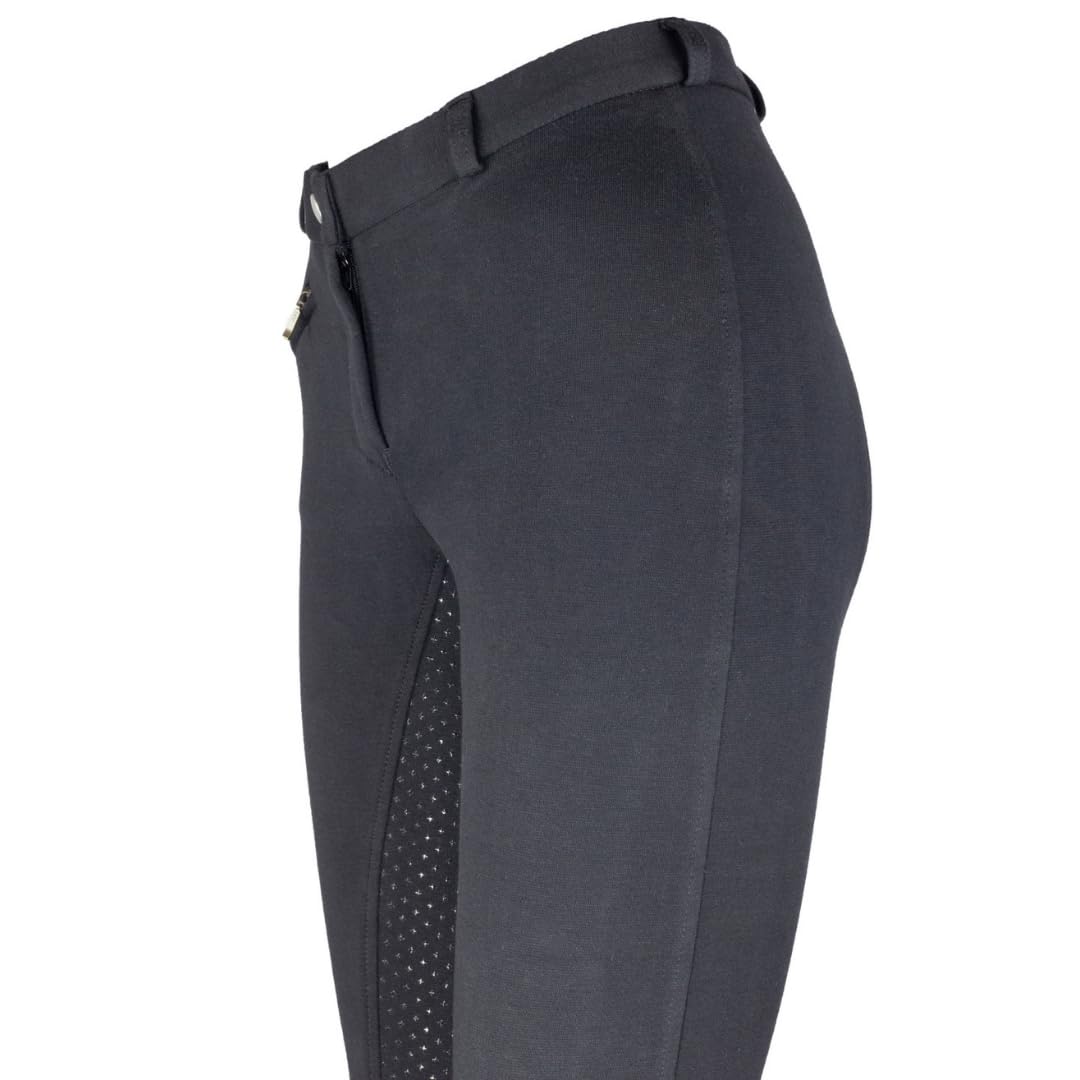 RL24 - Kinder-Reithose Flex Basicline | Reiterhose für Mädchen & Jungen | Silikon-Vollbesatzreithose | hautfreundlich, atmungsaktiv & elastisch | Reitleggings für Kinder | Unisex Reitbekleidung