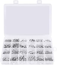 880 unidades de aço inoxidável 304 escareado cabeça sextavada combinação parafuso M2 M3 M4 M5 sextavada porca arruela parafuso kit combinado