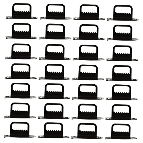 Image of Hemoton 100pcs Metal L-Shaped Picture Hanger Hooks Frame Hanging Hardware for Photos Wall Decor