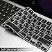 ProElife Russian Keyboard Cover Skin for 2025-2022 MacBook Air 13.6 15 inch M4 M3 M2 Chip & 2025-2021 MacBook Pro 14 16.2 inch M5 M4 M3 M2 M1 Pro/Max Accessory