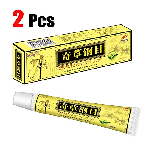 2Pcs Dermatitis, Eczema,CEZUBEM Natural Chinese Herbal Cream Eczema Dermatitis Vitiligo Skin Disease Treatment