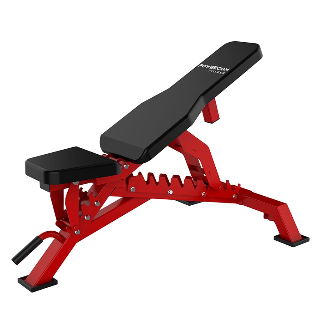 Strength Weight Bench 32 Adjustable Positions Training Benches - Heavy Duty Home Gym Equipment with 1300 LBS Weight Capacity Durable Steel Construction Incline Decline Bench for Full Body Workout