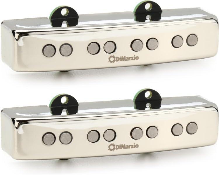 DiMarzio Sixties J Bass Pickup Set - Nickel