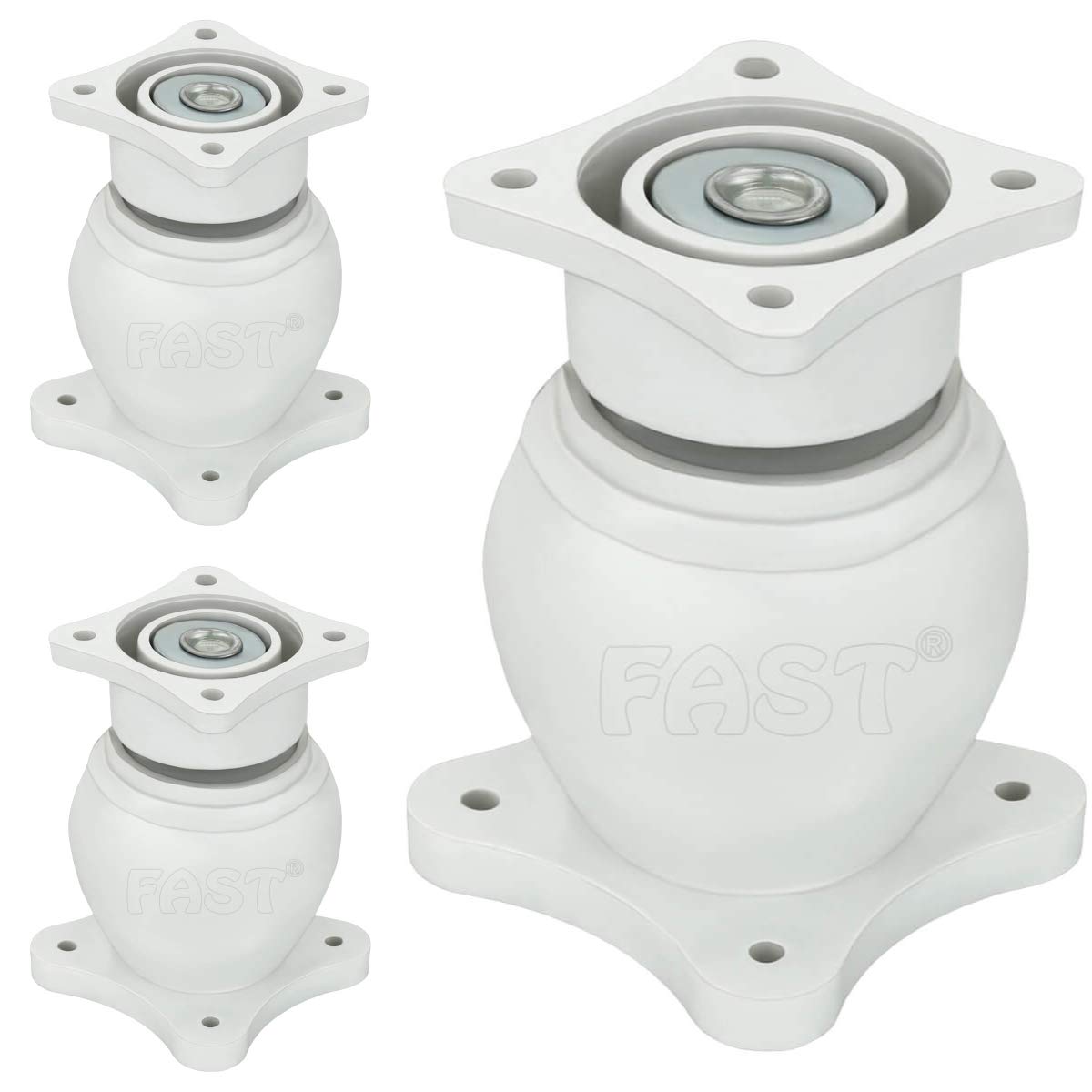 FAST DM02P Heavy Wall Mounted Magnetic Door Stopper Catcher Size No.5 for Main Door, Bed Room Door, and All Other Type Doors (White) (B08BV1DVMF) Amazon Price History, Amazon Price Tracker