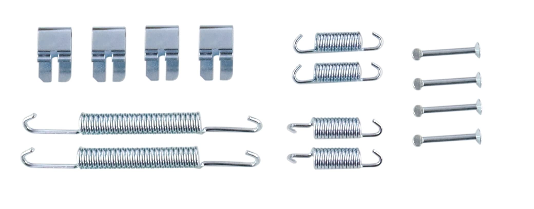 p4U Juego de zapatas de freno de 250 x 40 mm, apto para freno de rueda BPW/Alko S 2504-7 para remolque de automóviles