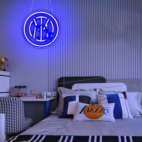 Image of AHlove Football Team Neon Sign for Wall Decor,LED Neon Lights for Game Room、Man Cave,Birthday、Christmas Gifts for Teen Boys and Girls
