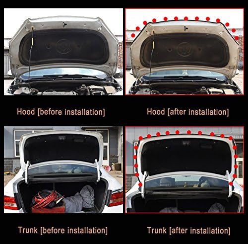 Miniatura 7 de Tira universal para sello de puerta, burlete de goma en forma de B para ventanas de automóviles, techo corredizo y protección de cubierta del motor