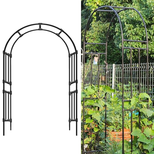 Arche de jardin en métal robuste pour corriger les allées trop larges - 2