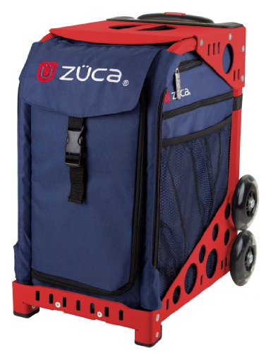ZUCA Sport Insert Bag, Midnight (Navy) with Sport Frame Red