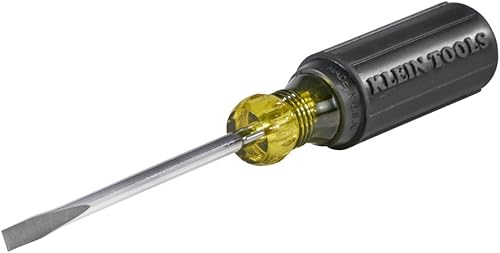 Miniatura 7 de Klein Tools 605-6B - Destornillador de punta de gabinete de doblado de alambre de 6 pulgadas, fabricado en EE. UU