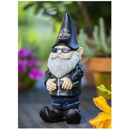 Générique Nain de Jardin Biker Harley