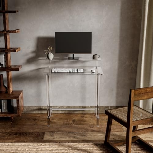 Eglaf 5-0206-02 Acrylic Desk - Home Office Desk thumb #5